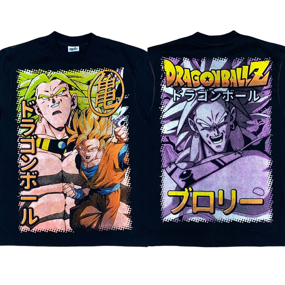 Vintage Dragonballz Teen Gohan T-Shirt Single Stitch Men's Sz XL Double Sided